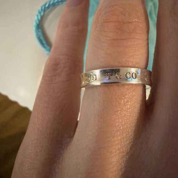 Tiffany 1837™ Ring (Size 5.5) Just Had Cleaned at Tiffany Store! - Picture 2 of 14